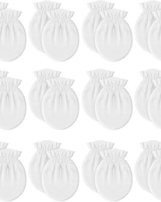Newborn No Scratch Mittens 12pk