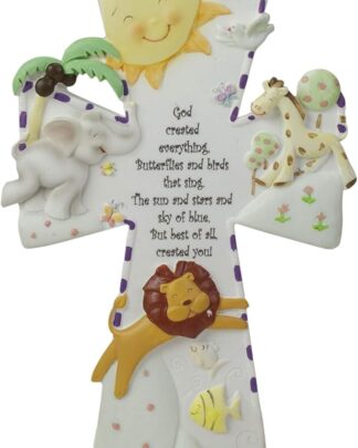 God Created Wall Cross