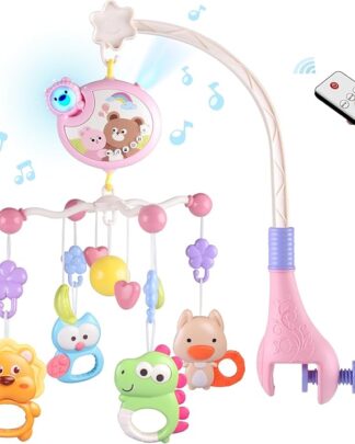 Crib Mobile Music Lights