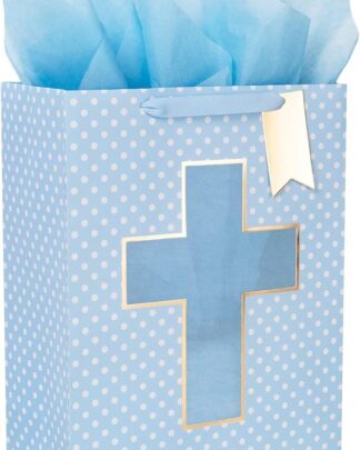 Blue Gift Bag Cross Boy