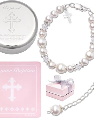 Baptism Bracelet Sterling Silver
