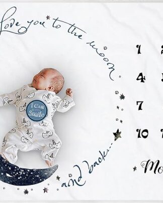 Moon Milestone Blanket