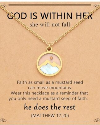Mustard Seed Faith Necklace