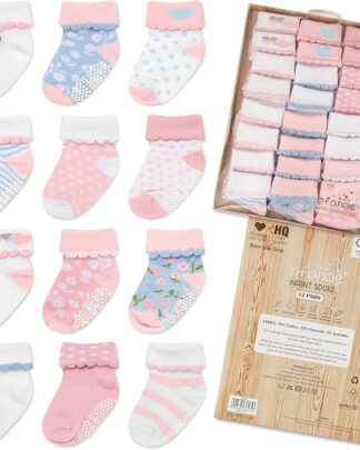 Baby Girl Socks 12 Pairs